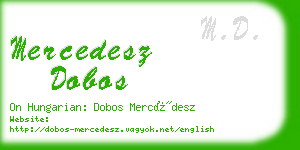 mercedesz dobos business card